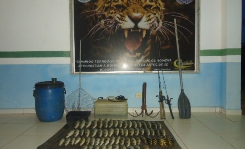 Pescados foram autuados em 10,3 mil por crime ambiental - Foto: Ascom PMA