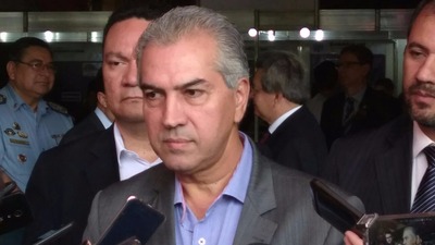 Azambuja diz que não adianta combater tráfico no Rio e esquecer fronteira Governador Reinaldo Azambuja. - Foto: Valdenir Rezende / Correio do Estado