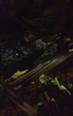 Homem que incendiou casa com família dentro, ficou com 75% do corpo queimado Redes sociais