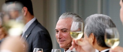 Temer diz ter entendido o pagamento a Cunha como "ato de solidariedade" © Kim Kyung Hoon / Reuters