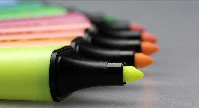 Japonês Yukio Horie inventou caneta com ponta de feltro, conhecida hoje como marca-texto
Getty Images