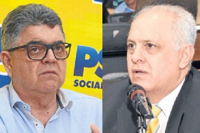 Novos tucanos no TCE podem refletir em planos de políticos Márcio Monteiro e Flavio Kayatt - Foto: Gerson Oliveira/Correio do Estado e Victor Ch