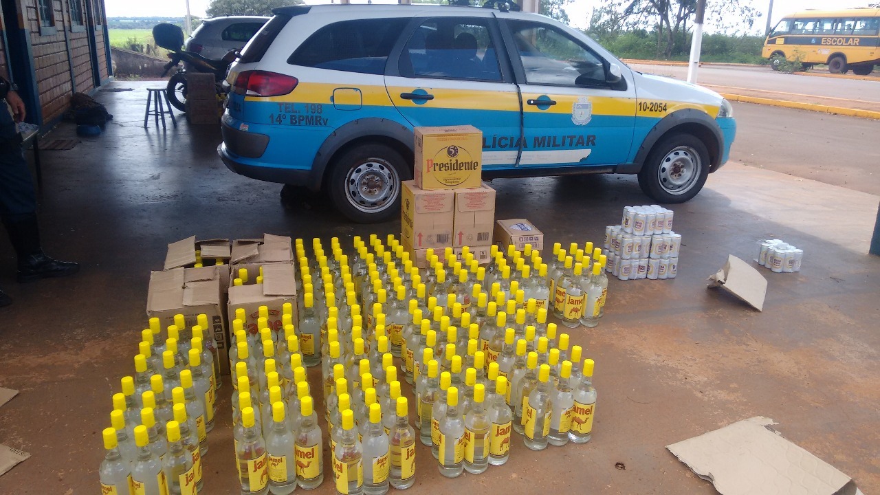 PRE apreende bebidas alcoólicas importadas irregularmente PRE apreende bebidas alcoólicas importadas irregularmente