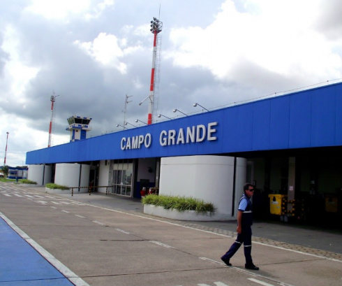 Aeroporto opera normalmente nesta manhã de segunda-feira Foto Googlo Maps