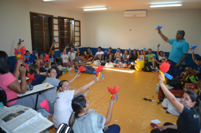 Profissionais do Programa de Esporte e Lazer participam de oficina de recreações Foto:Arquivo Funesp