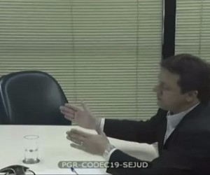 Wesley Batista durante depoimento ao Ministério Público Federal - Reprodução
