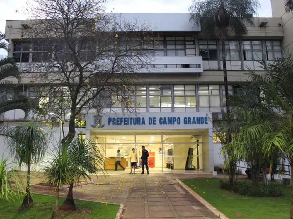 Receio de ataque cibernético faz prefeitura de Campo Grande desligar computadores Prefeitura de Campo Grande (Foto: Adriel Mattos/G1 MS/arquivo - 18.08.2015)