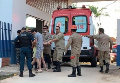 Bebê cai em piscina e morre após tentativas de reanimação na entrada de quartel da PM Gabriel Neris/CG News