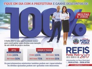 Refis garante desconto de 100% em juros e multas Refis garante desconto de 100% em juros e multas