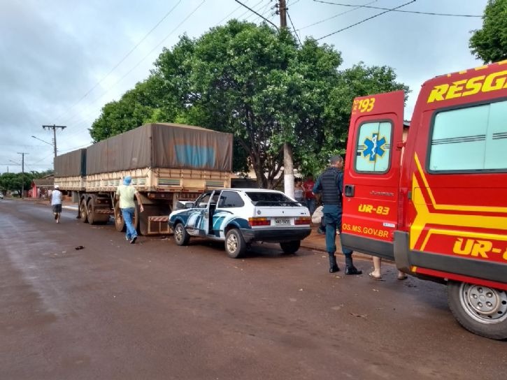 Acidente aconteceu em Fátima do Sul - Foto: Vicentina Online