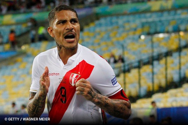 Em grande fase, Guerrero é principal ameaça contra o Brasil Foto: O Gol