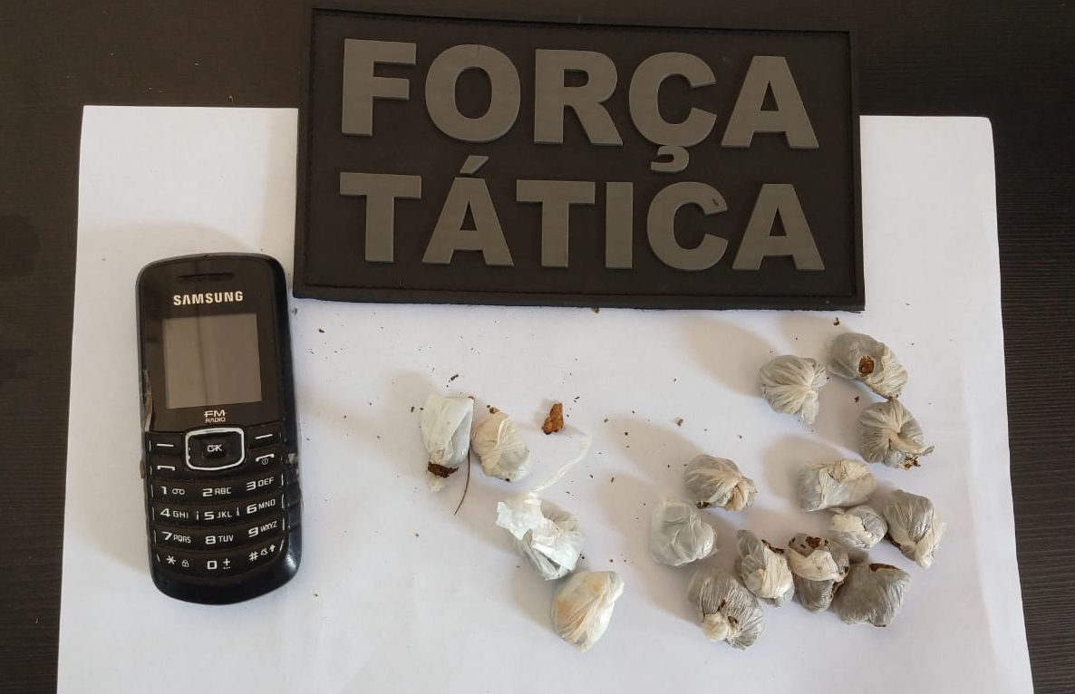 Homem é preso por tráfico de drogas em Jardim PMMS