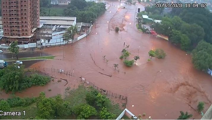 Chuva de 35,6 mm transforma Ernesto Geisel em rio Cidadão Integrado