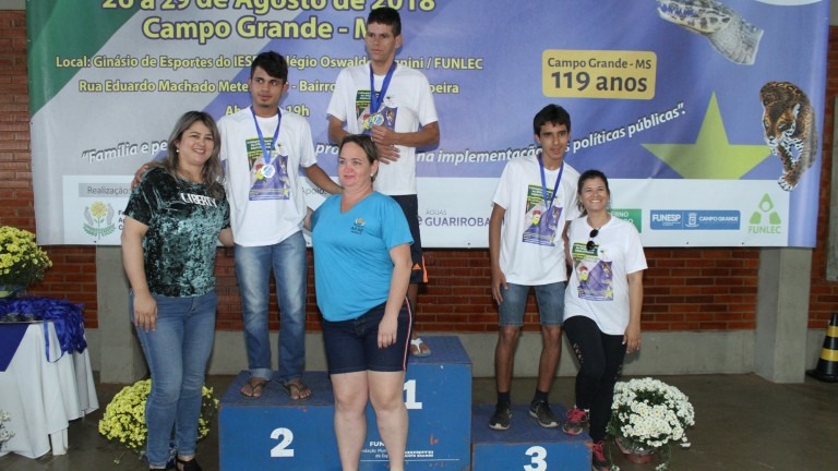 5ª região sagrou-se campeão da 10ª Olimpíadas Especiais das Apaes MS