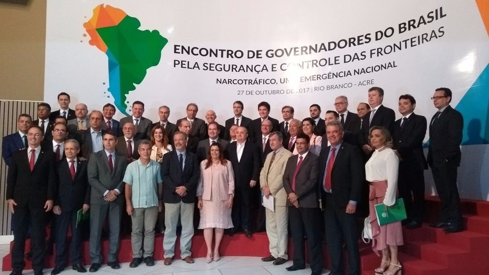 Governadores propõem criar fundo para financiar medidas de segurança Encontro de governadores foi realizado no Acre e propôs criação de fundo e sistema integrado de Segurança em