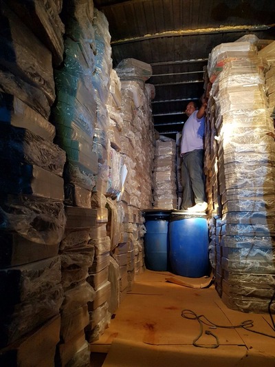 Suspeito receberia R$ 20 mil para levar a droga até posto de combustíveis do Rio de Janeiro - Foto: Divulgação/PF