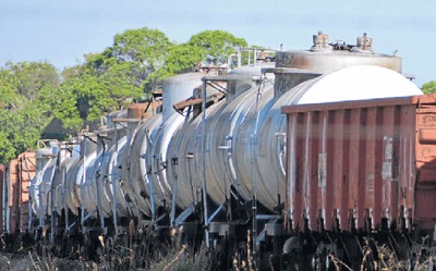 Ferrovia é reativada de forma precária no Estado Rumo assumiu malha ferroviária em 2015 e, desde então, investimentos caíram em MS - Foto: Paulo Ribas/Correio do Estado