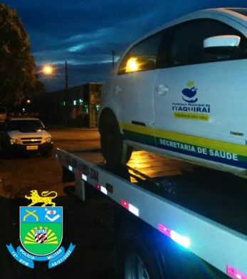 12º BPM recupera veículo da Prefeitura de Itaquiraí que havia sido furtado Assessoria de Comunicação Social do 12º BPM