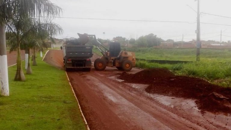 Após chuva de 73 milímetros, equipe com 300 pessoas trabalha na recuperação da cidade Após chuva de 73 milímetros, equipe com 300 pessoas trabalha na recuperação da cidade