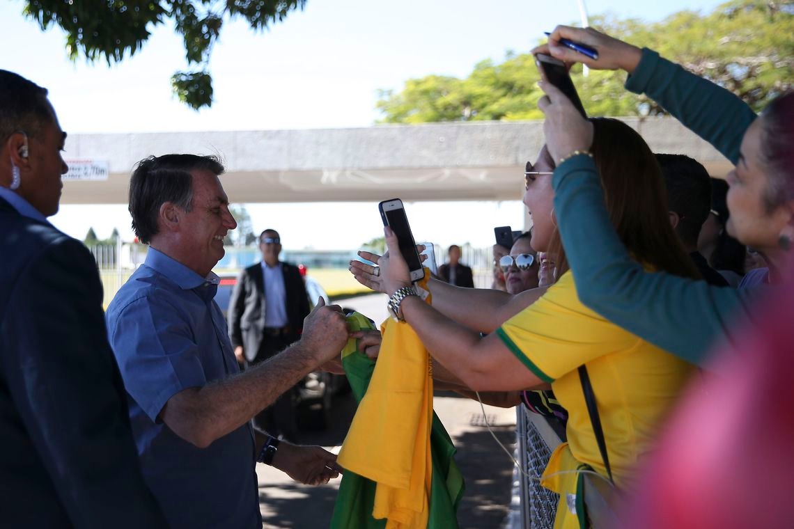 Bolsonaro diz que Legislativo quer deixá-lo como rainha da Inglaterra Jose Cruz/Agência Brasil