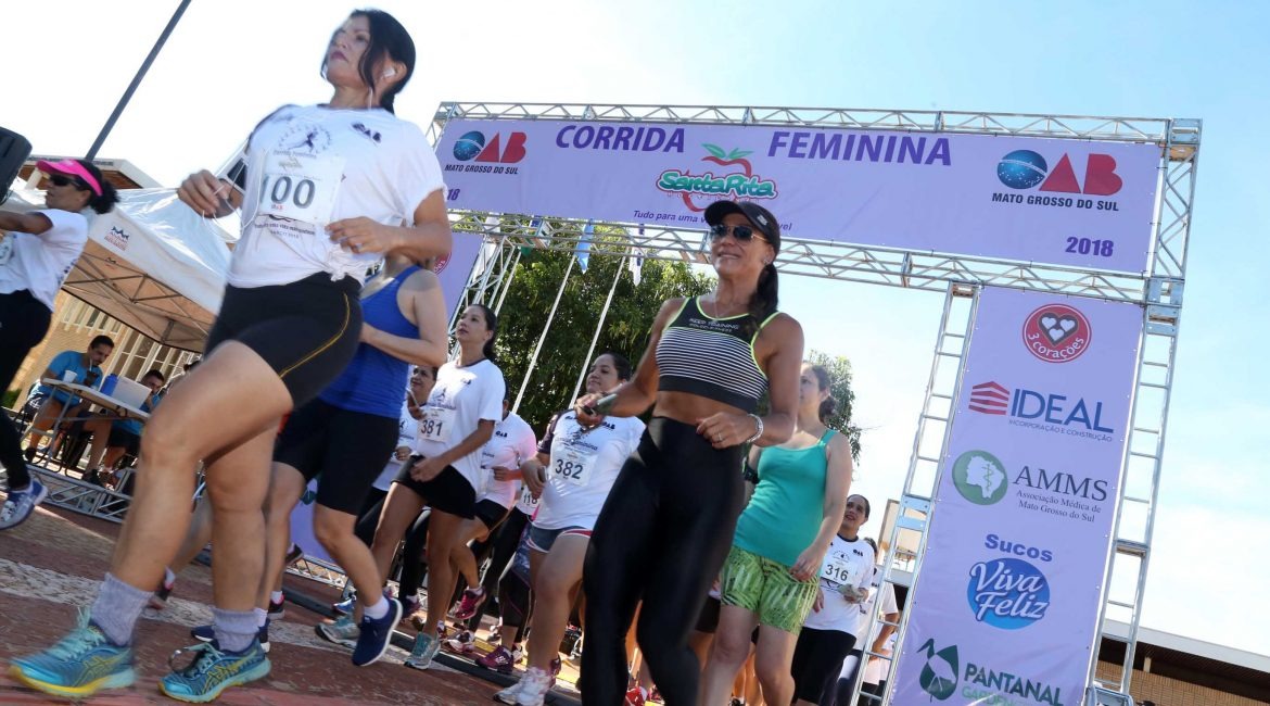 Abertas inscrições para a 13ª Corrida Feminina da OAB/MS Abertas inscrições para a 13ª Corrida Feminina da OAB/MS