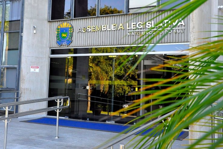 Assembleia Legislativa de Mato Grosso do Sul, que sediará diversos eventos na semana que fecha o semestre. Luciana Nasser
