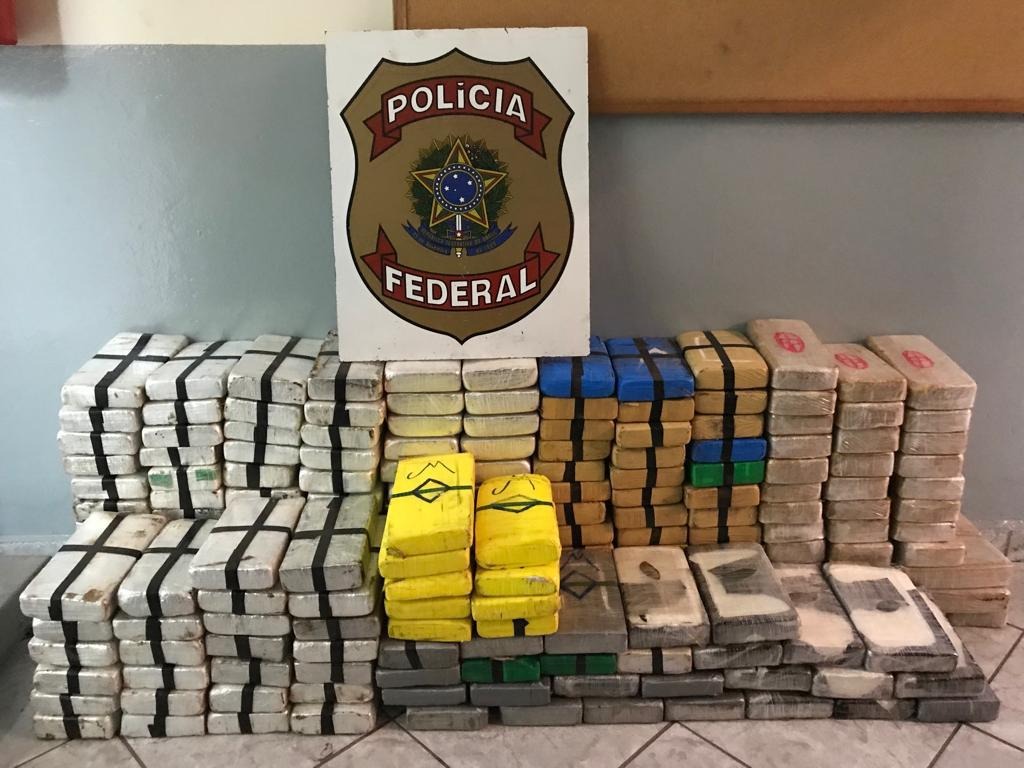 Polícia Federal apreende 255 quilos de cocaína que seriam levadas para o interior de SP