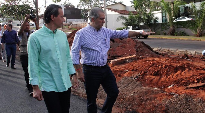 Reinaldo Azambuja se reúne com Marquinhos Trad nesta quinta-feira Chico Ribeiro