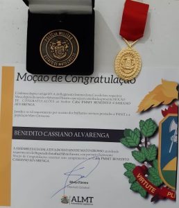 Aos 98 anos, policial militar mais antigo na atualidade é homenageado Aos 98 anos, policial militar mais antigo na atualidade é homenageado