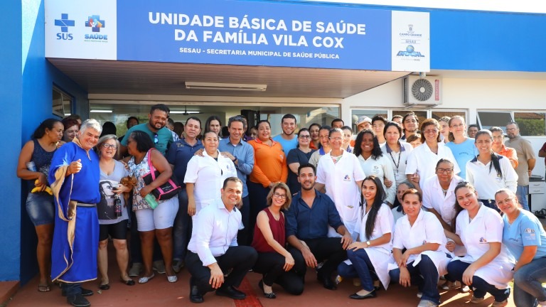 Mais de 10 mil moradores do Santa Luzia são beneficiados com entrega de UBSF Mais de 10 mil moradores do Santa Luzia são beneficiados com entrega de UBSF