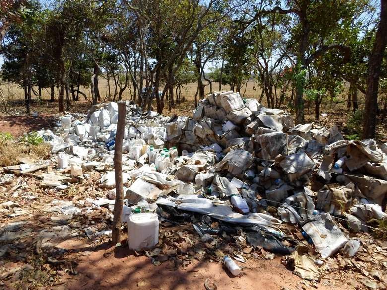 PMA multa em arrendatário por armazenamento irregular de agrotóxicos PMA/Divulgação