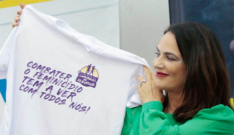 Luiza Brunet será empossada embaixadora Mãos EmPENHAdas Em Campo Grande, Luiza Brunet será empossada pelo TJMS como embaixadora do programa Mãos EmPENHAdas contra a Violência