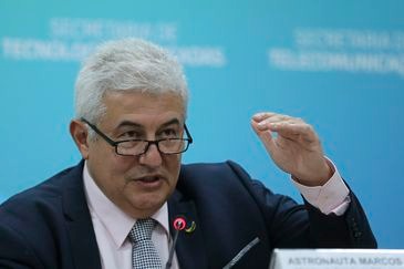 Pagamento de bolsas do CNPq está garantido este ano, diz governo Ministro de Ciência e Tecnologia, Marcos Pontes: “Os pesquisadores podem dormir sossegados e eu também até o final do ano” - José Cruz/Agência Brasil