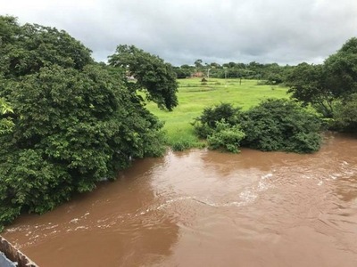 Governo Federal reconhece situação de emergência do município de Bela Vista Chuvas resultaram na cheia do rio Apa. - Foto: BV MS News