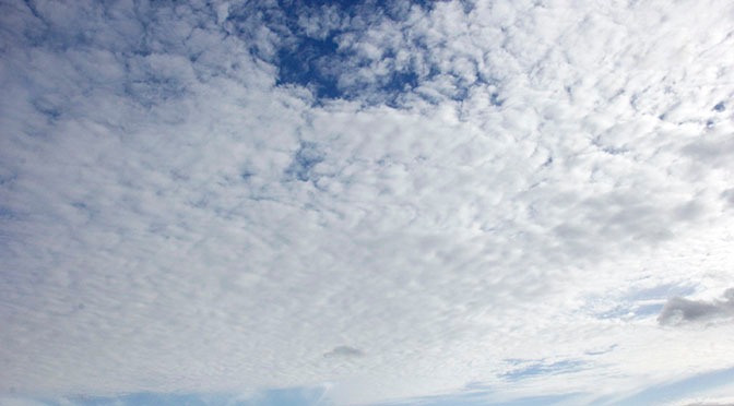 Segunda-feira de sol entre nuvens e temperaturas elevadas