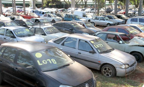 Departamento Estadual de Trânsito leiloa 534 veículos em Campo Grande e Dourados