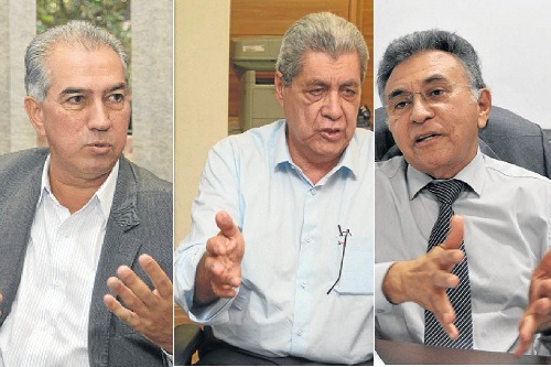 Políticos entraram em novo ano com desafio de conquistar apoio do eleitor Azambuja pretende decidir seu futuro político depois do Carnaval, enquanto André cedeu aos apelos das bases para disputar as eleições e o juiz Odilon estreia na política como “xerife” em 2018 - Foto: Álvaro Rezende, Paulo Ribas e Valdenir Rezend