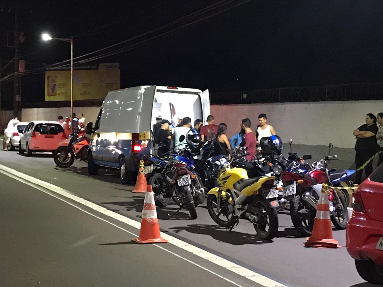 Blitz da Lei Seca flagra quase 50 condutores bêbados na Vila Alba PM/Divulgação