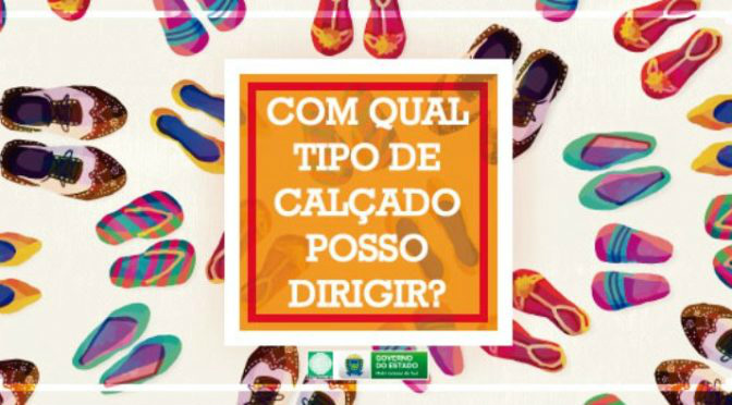 Confira os tipos de calçados ideais para dirigir