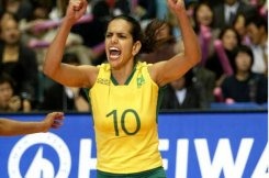 Ex-jogadora de voleibol Virna participa da ‘9ª Corrida Saúde Cassems’ Divulgação