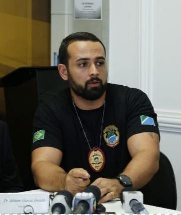 Delegado Carlos Delano que falou sobre a investigação do furto de 101 quilos de cocaína. Leonardo de França/Midiamax