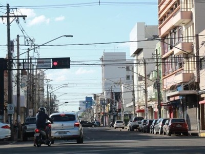 Centro de Campo Grande (Foto: Marcos Ermínio/Arquivo)
