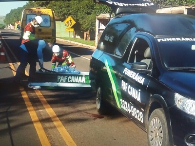 Polícia investiga se mulher caiu ou foi jogada de caminhão e atropelada na 163 Testemunhas tentaram reanimar a vítima até a chegada do socorro, mas sem sucesso - Foto: Divulgação
