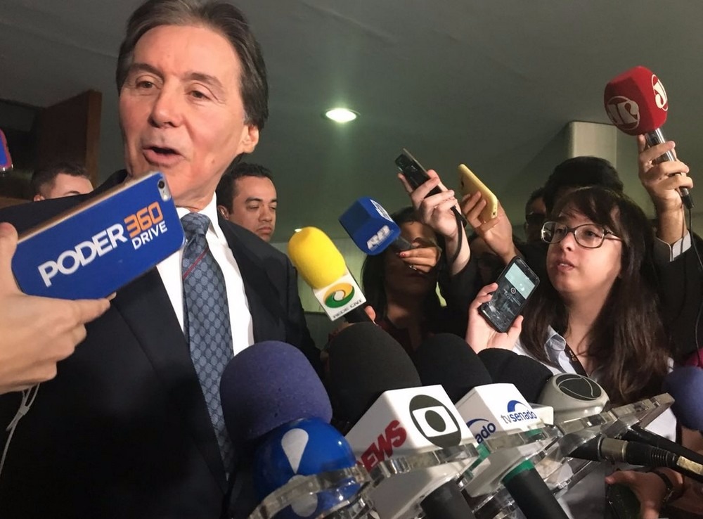 Uber e aplicativos: Eunício diz que Senado deve fazer mudanças, e texto terá de voltar para a Câmara O presidente do Senado, Eunício Oliveira (Foto: Alessandra Modzeleski)