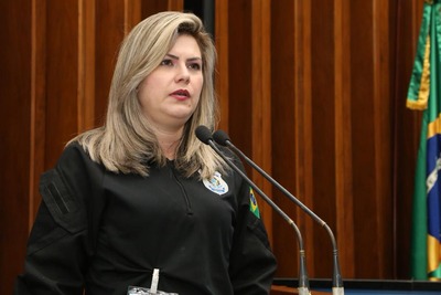 Agente destaca diferenciais da Penitenciária Federal e defende integração das polícias Foto: Victor Chileno