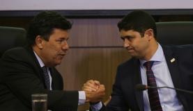 Os ministros Mendonça Filho, da Educação, e Wagner Rosário,  da  Transparência,  durante  evento  em Brasília  Fabio  Rodrigues  Pozzebom/Agência Brasil