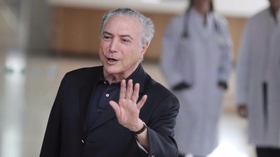Temer volta a Brasília após se recuperar de cirurgia em São Paulo © Nacho Doce / Reuters