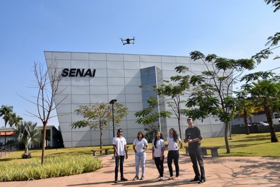 Senai abre duas novas turmas para atender demanda de curso de piloto de drone