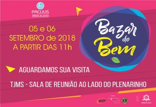 Tribunal de Justiça realiza bazar amanhã e quinta-feira