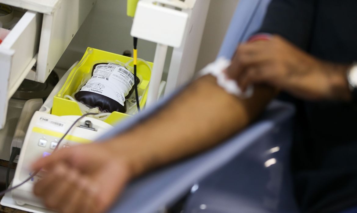 Brasil atualiza critérios de doação nos bancos de sangue Marcelo Camargo/Agência Brasil